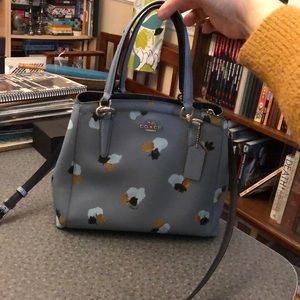 Coach crossbody purse. Small but spacious.
